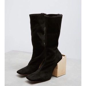 Jacquemus Suede heeled boots